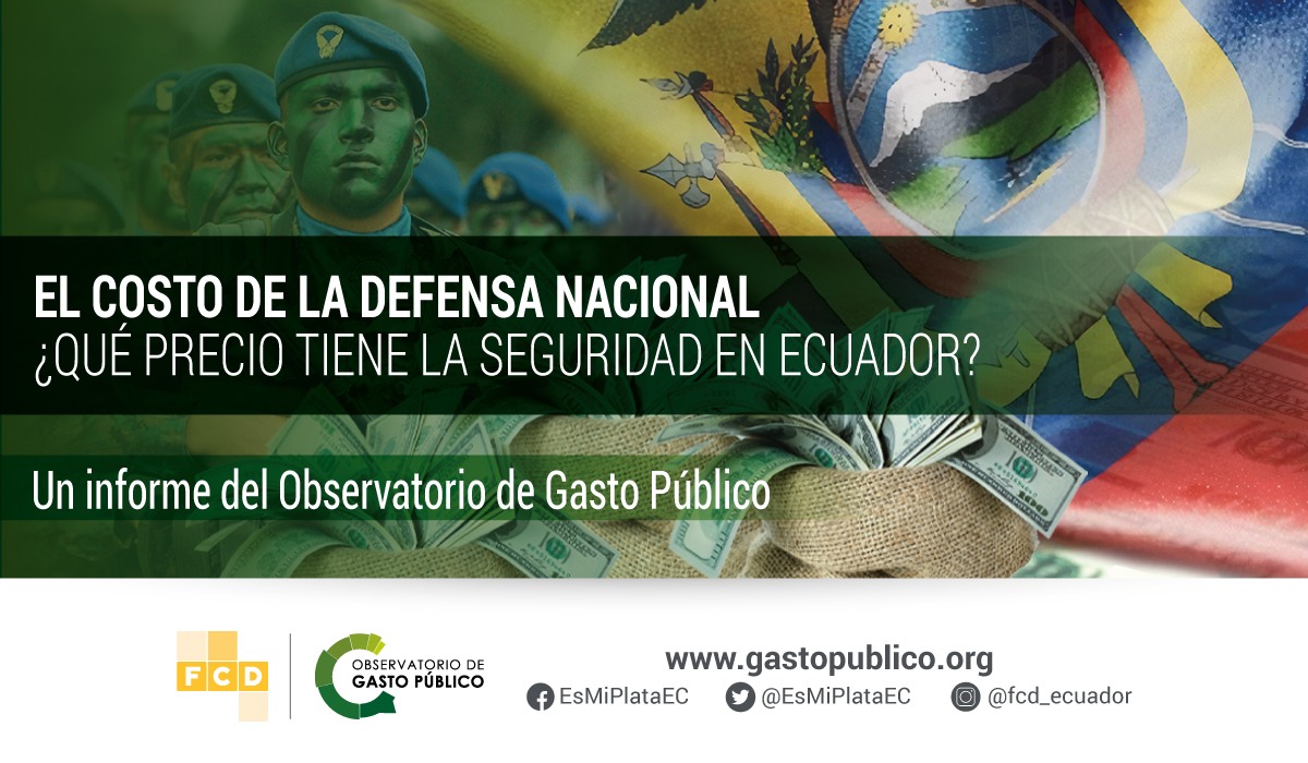 El costo de la Defensa Nacional en Ecuador